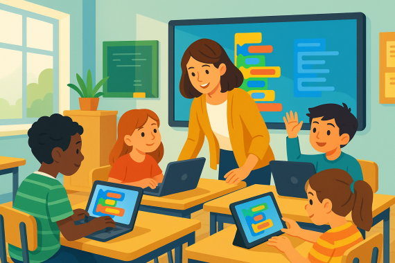 L’Institut du code à l’école primaire : de l’idée à la réalité ?